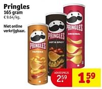 Promoties Pringles - Pringles - Geldig van 04/06/2024 tot 09/06/2024 bij Kruidvat