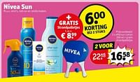 Promoties Aftersun lotion + gratis strandpalletjes - Nivea - Geldig van 04/06/2024 tot 09/06/2024 bij Kruidvat