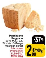 Promotions Parmigiano reggiano - Produit maison - Cora - Valide de 04/06/2024 à 10/06/2024 chez Cora