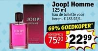 Promoties Joop! homme edt - Joop! - Geldig van 04/06/2024 tot 09/06/2024 bij Kruidvat