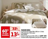 Promoties Parure dora - Huismerk - Auchan - Geldig van 04/06/2024 tot 17/06/2024 bij Auchan