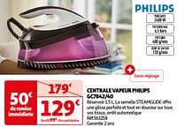 Promoties Centrale vapeur philips gc7842-40 - Philips - Geldig van 04/06/2024 tot 17/06/2024 bij Auchan