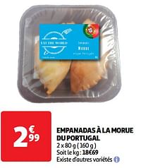 Empanadas à la morue du portugal-Huismerk - Auchan
