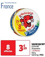 Promoties Vache qui rit - La Vache Qui Rit - Geldig van 04/06/2024 tot 16/06/2024 bij Auchan