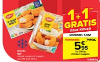 Promoties Chicken nuggets - Iglo - Geldig van 05/06/2024 tot 11/06/2024 bij Carrefour