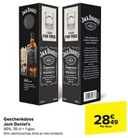 Promoties Geschenkdoos jack daniel’s - Jack Daniel's - Geldig van 05/06/2024 tot 11/06/2024 bij Carrefour