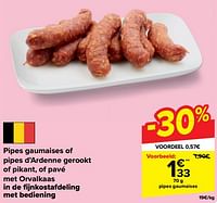 Promoties Pipes gaumaises - Huismerk - Carrefour  - Geldig van 05/06/2024 tot 11/06/2024 bij Carrefour