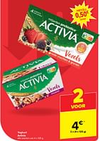 Promoties Yoghurt activia - Danone - Geldig van 05/06/2024 tot 11/06/2024 bij Carrefour