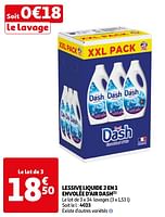 Promotions Lessive liquide 2 en 1 envolée d`air dash - Dash - Valide de 04/06/2024 à 17/06/2024 chez Auchan Ronq