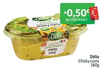 Promoties Délio chicky curry - Delio - Geldig van 01/06/2024 tot 30/06/2024 bij Intermarche