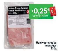 Promoties Ham voor croque monsieur - Huismerk - Intermarche - Geldig van 01/06/2024 tot 30/06/2024 bij Intermarche