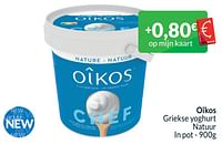 Promoties Oîkos griekse yoghurt natuur - Danone - Geldig van 01/06/2024 tot 30/06/2024 bij Intermarche