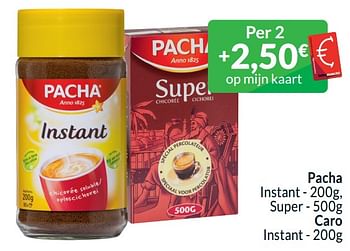 Promoties Pacha instant super caro instant - Pacha - Geldig van 01/06/2024 tot 30/06/2024 bij Intermarche