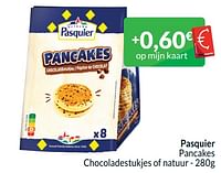Promoties Pasquier pancakes chocoladestukjes of natuur - Brioche pasquier - Geldig van 01/06/2024 tot 30/06/2024 bij Intermarche