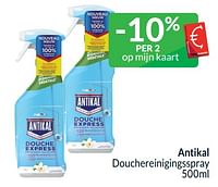 Promoties Antikal douchereinigingsspray - Antikal - Geldig van 01/06/2024 tot 30/06/2024 bij Intermarche