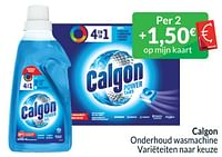 Promoties Calgon onderhoud wasmachine - Calgon - Geldig van 01/06/2024 tot 30/06/2024 bij Intermarche