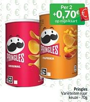 Promoties Pringles - Pringles - Geldig van 01/06/2024 tot 30/06/2024 bij Intermarche