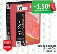 Promoties Rosé pompelmoes expert club - Rosé wijnen - Geldig van 01/06/2024 tot 30/06/2024 bij Intermarche