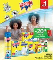 Promoties Vapona insecticide - Vapona - Geldig van 01/06/2024 tot 30/06/2024 bij Intermarche