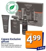 Promoties Capace exclusive giftset - Capace - Geldig van 05/06/2024 tot 11/06/2024 bij Action