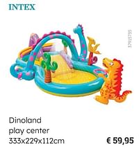 Dinoland play center-Intex