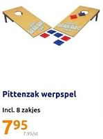 Promoties Pittenzak werpspel - Huismerk - Action - Geldig van 05/06/2024 tot 11/06/2024 bij Action