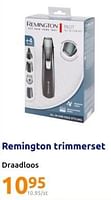 Promoties Remington trimmerset - Remington - Geldig van 05/06/2024 tot 11/06/2024 bij Action