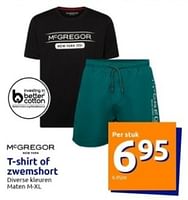 Promoties T-shirt of zwemshort - Mc Gregor - Geldig van 05/06/2024 tot 11/06/2024 bij Action