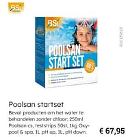 Promoties Poolsan startset - BSI - Geldig van 28/05/2024 tot 31/08/2024 bij De Kinderplaneet