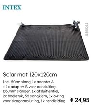 Solar mat-Intex