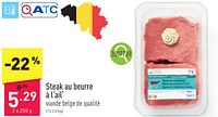 Promotions Steak au beurre à l’ail - Produit maison - Aldi - Valide de 14/06/2024 à 16/06/2024 chez Aldi