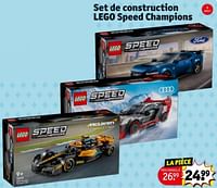 Promotions Set de construction lego speed champions - Lego - Valide de 04/06/2024 à 09/06/2024 chez Kruidvat