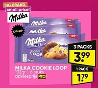 Promoties Milka cookie loop - Milka - Geldig van 03/06/2024 tot 16/06/2024 bij Big Bazar