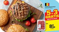 Promotions Hamburgers de boeuf - Produit maison - Carrefour  - Valide de 05/06/2024 à 11/06/2024 chez Carrefour