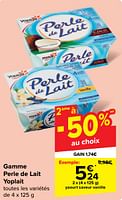 Promotions Yaourt saveur vanille - Yoplait - Valide de 05/06/2024 à 11/06/2024 chez Carrefour