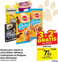 Promotions Rodeo au boeuf - Pedigree - Valide de 05/06/2024 à 11/06/2024 chez Carrefour