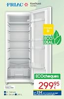 Promoties Friac koelkast co2904 - Friac - Geldig van 01/06/2024 tot 30/06/2024 bij Eldi