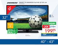 Digihome` smart tv android full hd 32``-81 cm f32dga30-1-Digihome