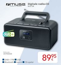 Muse digitale radio-cd m32 db-Muse