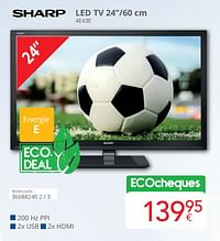 Sharp led tv 24’’-60 cm 4e43e-Sharp
