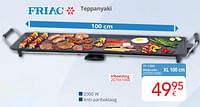 Promoties Friac teppanyaki tp-1000 - Friac - Geldig van 01/06/2024 tot 30/06/2024 bij Eldi