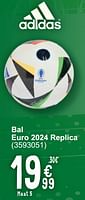 Promotions Bal euro 2024 replica - Produit maison - Cora - Valide de 04/06/2024 à 17/06/2024 chez Cora