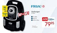 Promoties Friac stofzuiger vc3061 - Friac - Geldig van 01/06/2024 tot 30/06/2024 bij Eldi
