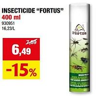 Promoties Insecticide fortus - Fortus - Geldig van 05/06/2024 tot 16/06/2024 bij Hubo