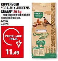 Promoties Kippenvoer gra-mix ardeens graan - Versele-Laga - Geldig van 05/06/2024 tot 16/06/2024 bij Hubo