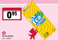 Promoties Ice tea citroen - Huismerk - Delhaize - Geldig van 06/06/2024 tot 12/06/2024 bij Delhaize