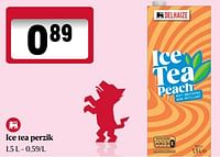 Promoties Ice tea perzik - Huismerk - Delhaize - Geldig van 06/06/2024 tot 12/06/2024 bij Delhaize
