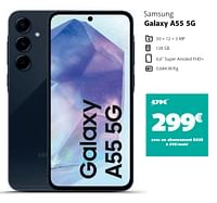 Promotions Samsung galaxy a55 5g - Samsung - Valide de 03/06/2024 à 01/07/2024 chez Base