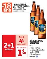 Promoties Bière blonde affligem - Affligem - Geldig van 04/06/2024 tot 16/06/2024 bij Auchan