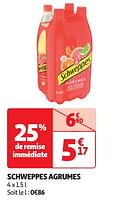 Promoties Schweppes agrumes - Schweppes - Geldig van 04/06/2024 tot 16/06/2024 bij Auchan